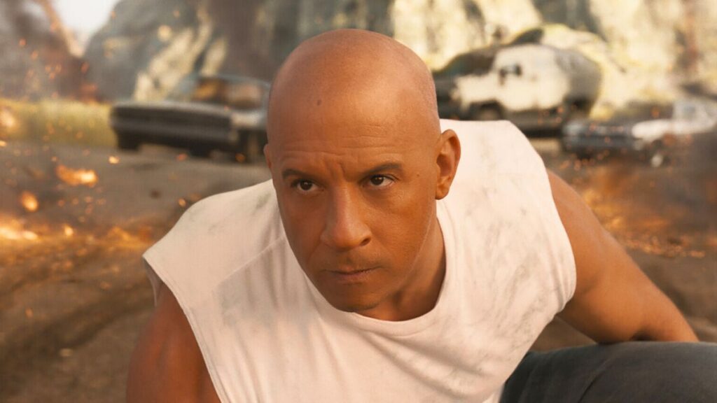 Vin Diesel dans le film Fast and Furious 9.