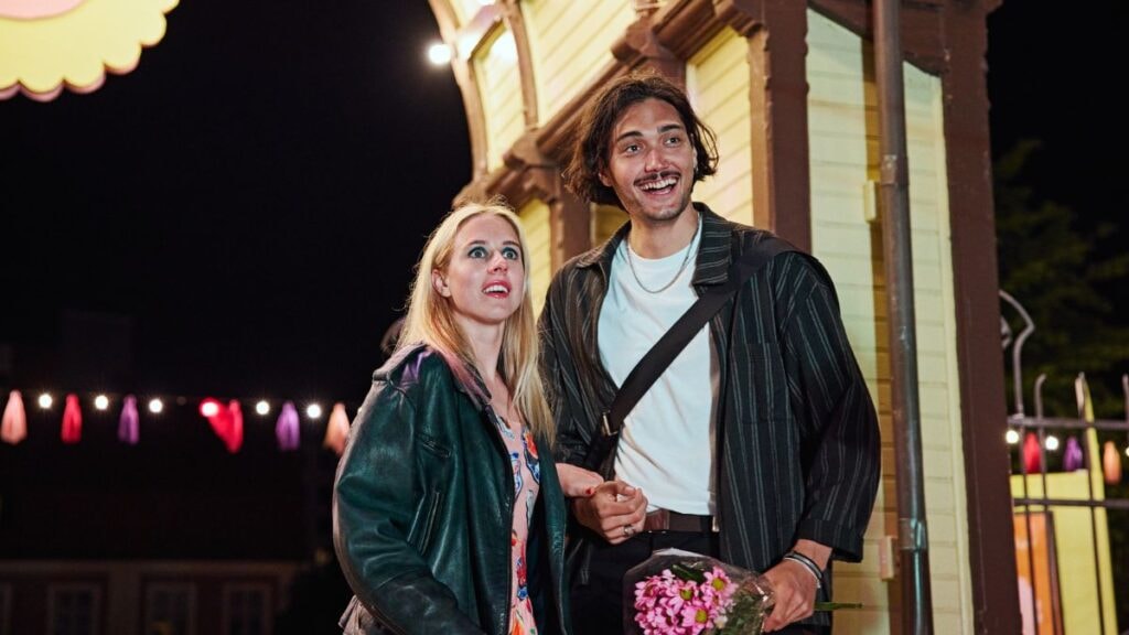 Amanda et le barman dans Journal d'une fille larguée