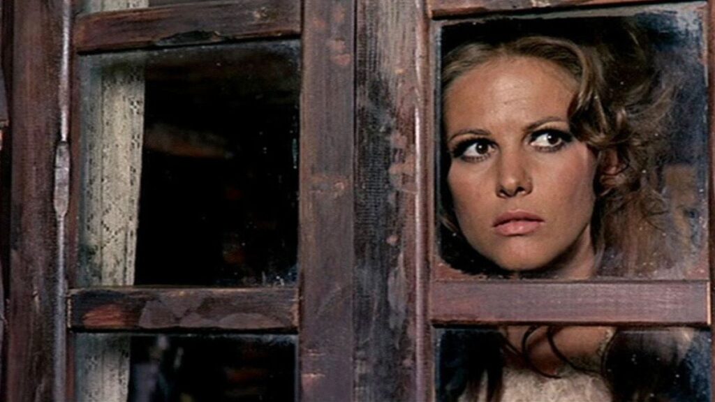 Claudia Cardinale dans le film Il était une fois dans l'Ouest.