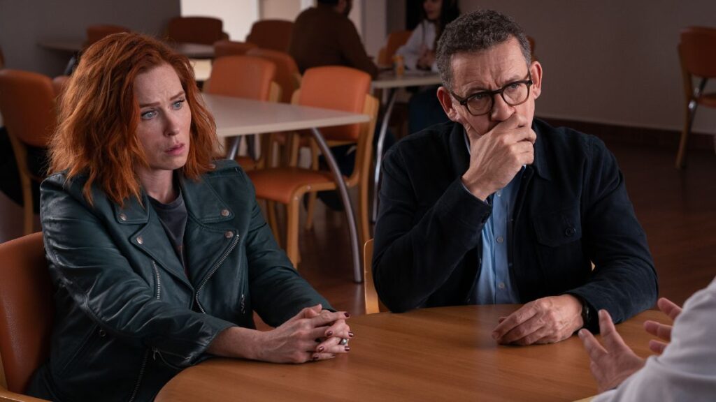 Audrey Fleurot et Dany Boon dans le film Regarde.