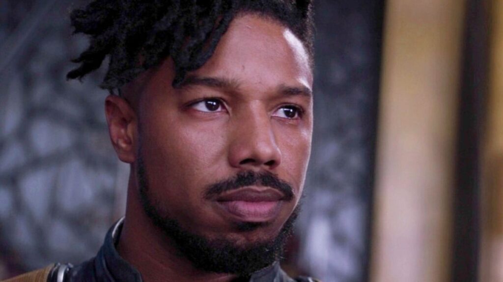 Killmonger (Michael B. Jordan) dans Black Panther.