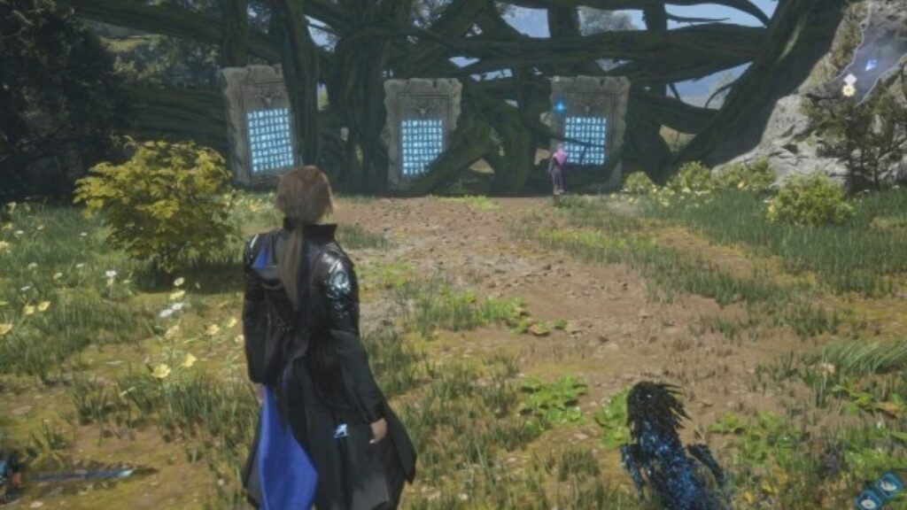 Kaser devant les monolithes de Lost Soul Aside