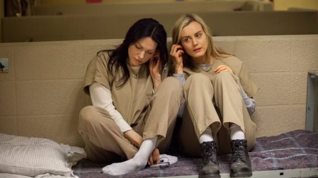 Piper Chapman et Alex Vause dans OITNB