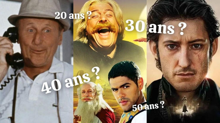 Quiz : choisis 7 films français et on devinera ton âge
