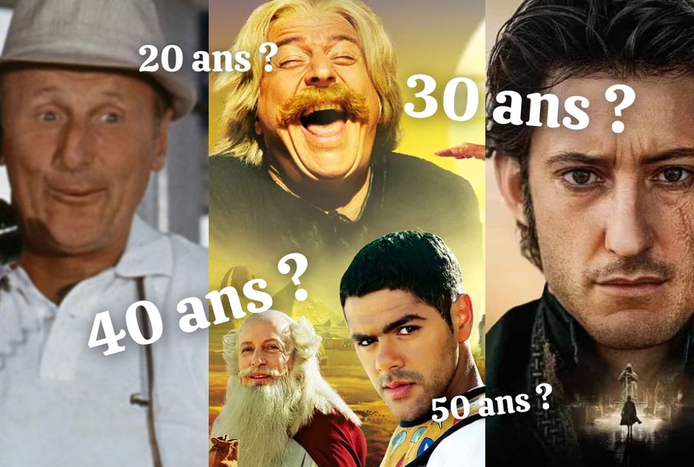 Quiz : choisis 7 films français et on devinera ton âge