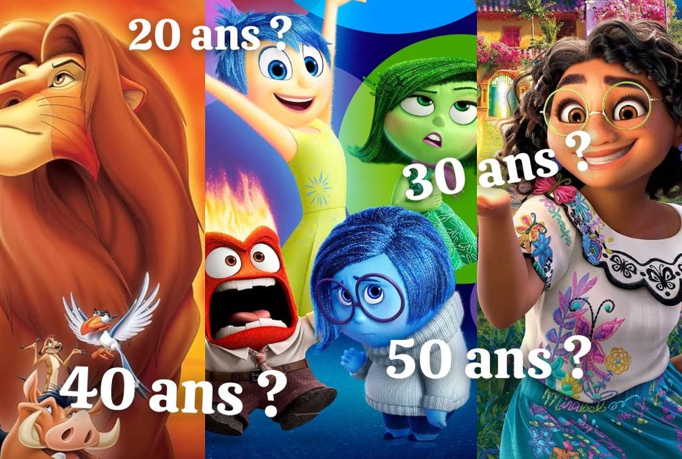 Quiz : choisis 8 films d’animation Disney/Pixar que tu adores, on devinera ton âge