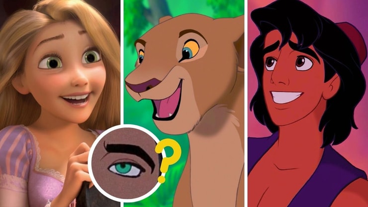 Quiz : t'as gardé ton âme d'enfant si tu reconnais ces 7 personnages Disney grâce à leurs yeux