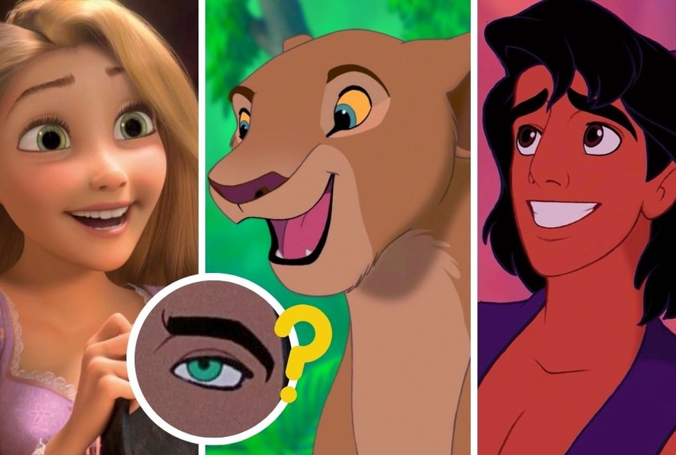 Quiz : t’as gardé ton âme d’enfant si tu reconnais ces 7 personnages Disney grâce à leurs yeux