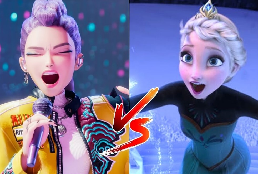 Sondage : qui est la meilleure chanteuse entre Rumi (KPop Demon Hunters) et Elsa (La Reine des Neiges) ?