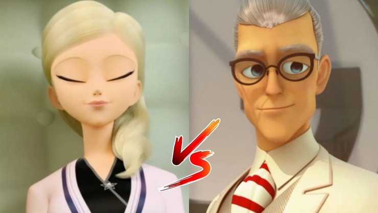 Sondage Miraculous : tu préfères sauver Émilie Agreste ou Gabriel Agreste (Papillon) ?