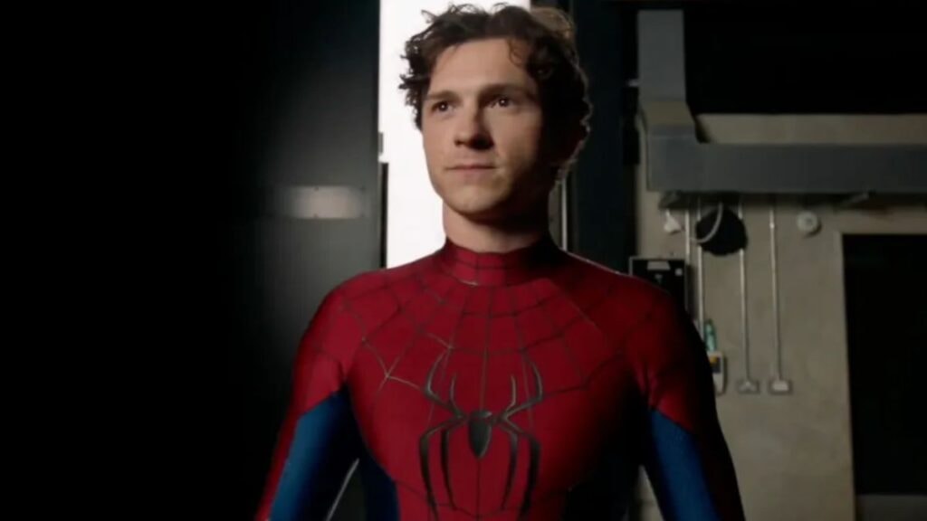 Tom Holland sur le tournage de spider-man brand new Day 