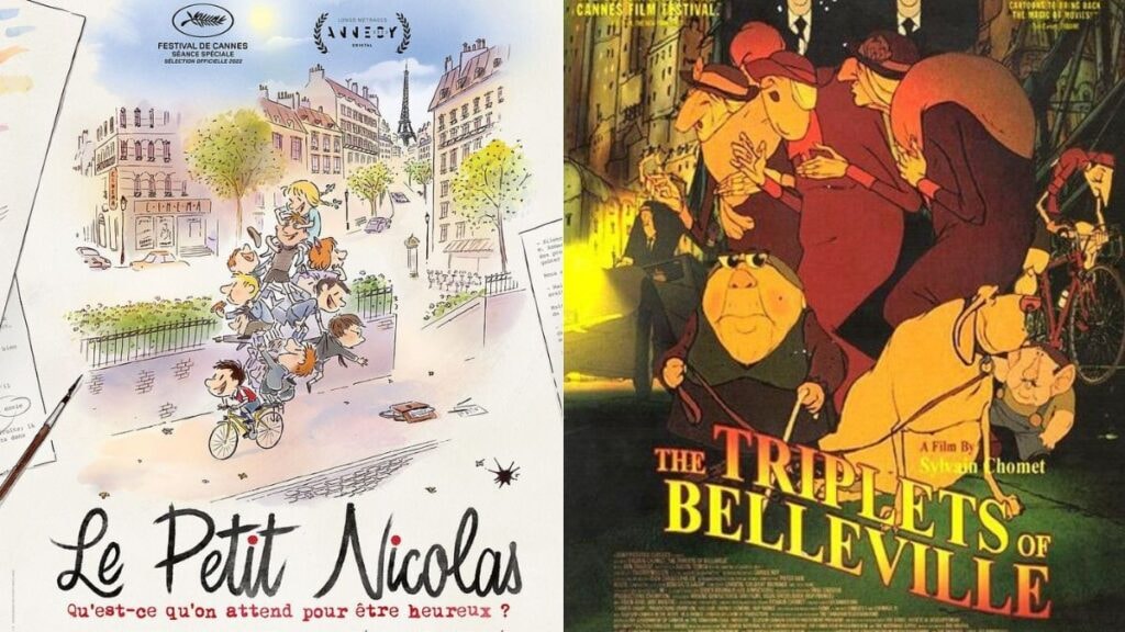 Les affiches du Petit Nicolas et des Triplettes de Belleville