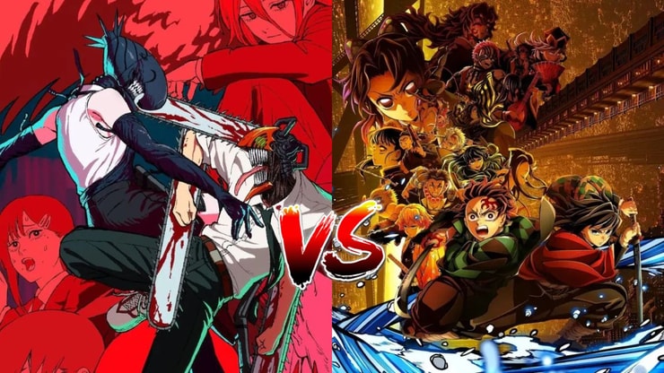 Sondage : quel film préfères-tu entre Demon Slayer La Forteresse Infinie et Chainsaw Man, l'arc de Reze?