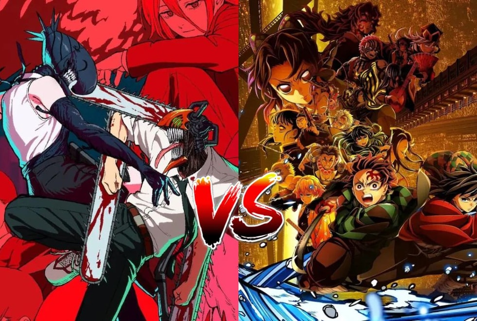 Sondage : quel film préfères-tu entre Demon Slayer La Forteresse Infinie et Chainsaw Man, l’arc de Reze?