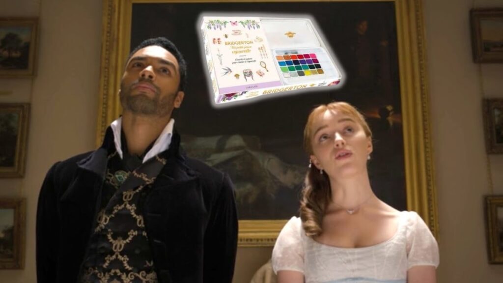 coffret peinture au numéro bridgerton