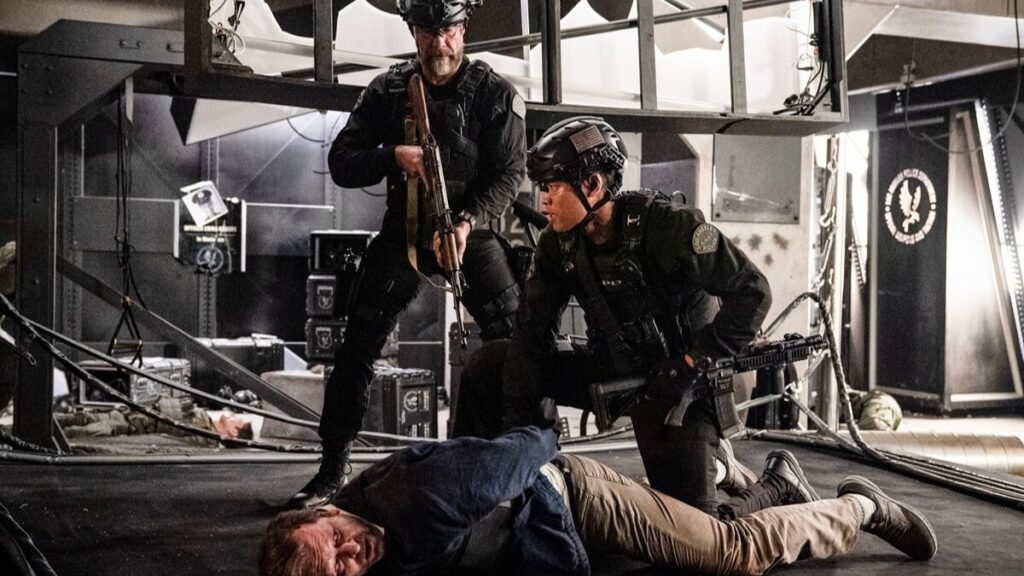 Une image du dernier épisode de la série SWAT.