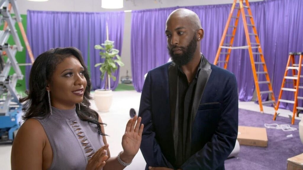Diamond et Carlton dans Love Is Blind