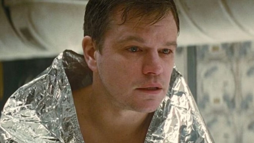Matt Damon est le Dr Mann dans Interstellar