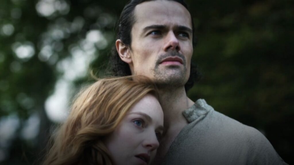 Ellen McKenzie et Brian Fraser dans Outlander : Blood of my Blood