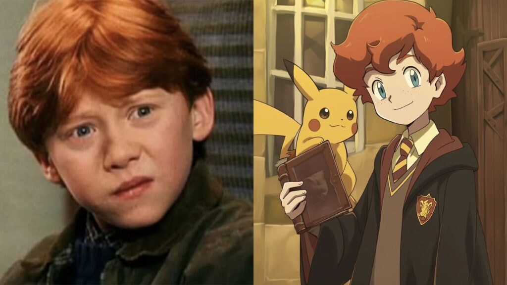 Ron Weasley Harry Potter Pokémon