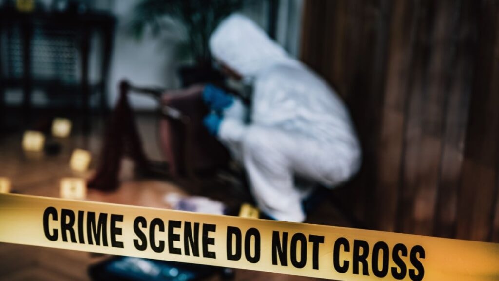 une scène de crime