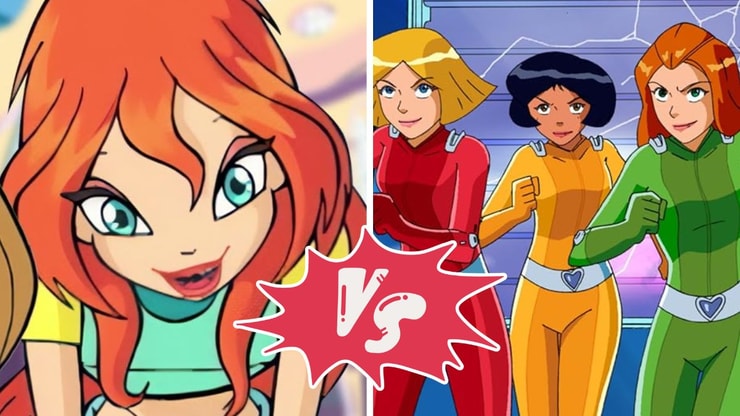 Sondage : tu préfères le dessin animé Winx Club ou Totally Spies ?