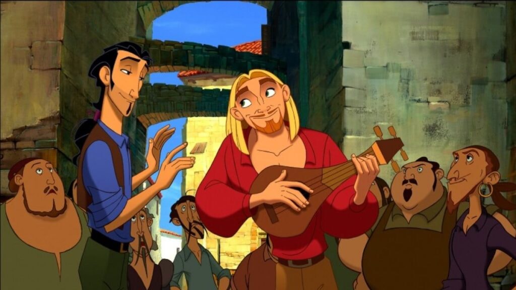 Miguel et Turo dans La Route d'Eldorado