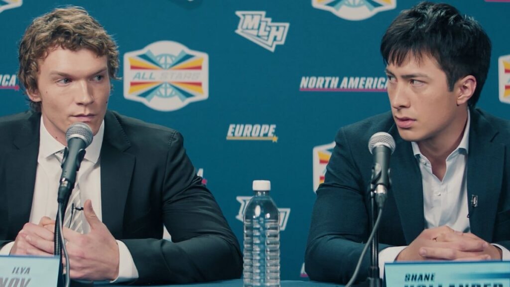 La série Rivalité Brulante (Heated Rivalry) avec Connor Storrie et Hudson Williams