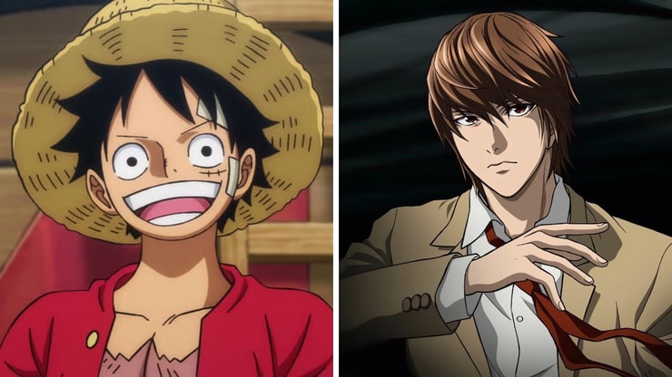 Quiz : choisis 5 personnages, on te dira si tu es Luffy (One Piece) ou Light Yagami (Death Note)
