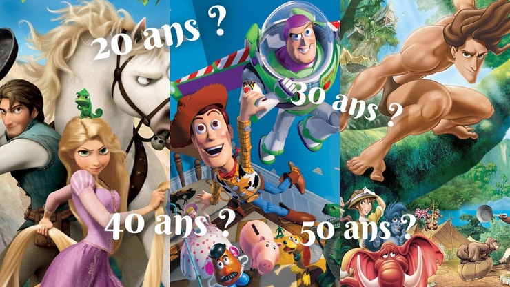 Quiz : choisis 5 films d'animation Disney/Pixar que tu adores, on devinera (vraiment) ton âge