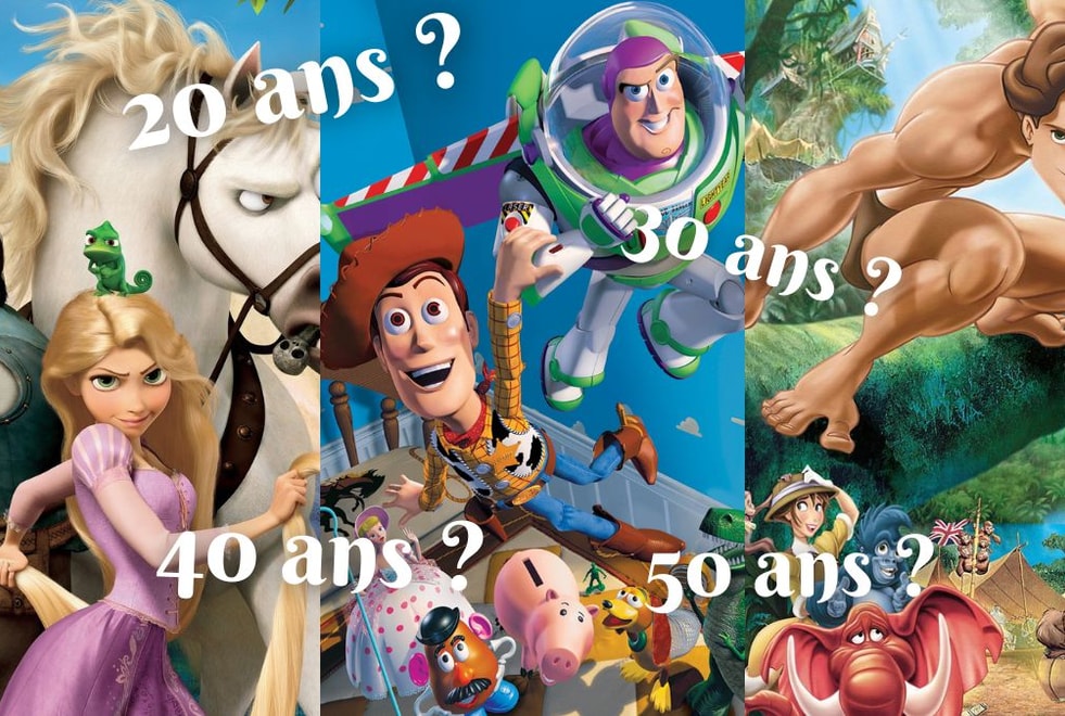 Quiz : choisis 5 films d’animation Disney/Pixar que tu adores, on devinera (vraiment) ton âge