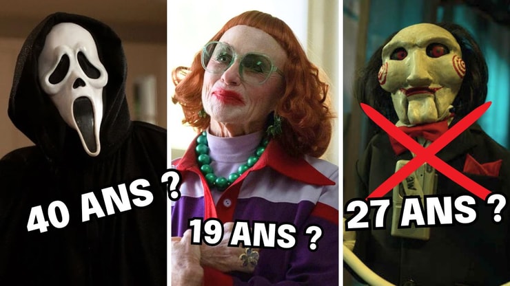 Quiz : élimine 7 méchants de films d'horreur, on devinera ton âge