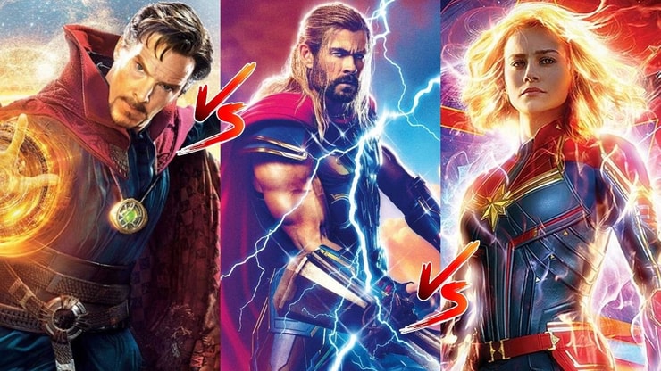 Sondage Marvel : tu préfères avoir les pouvoirs de Doctor Strange, Thor ou Captain Marvel ?