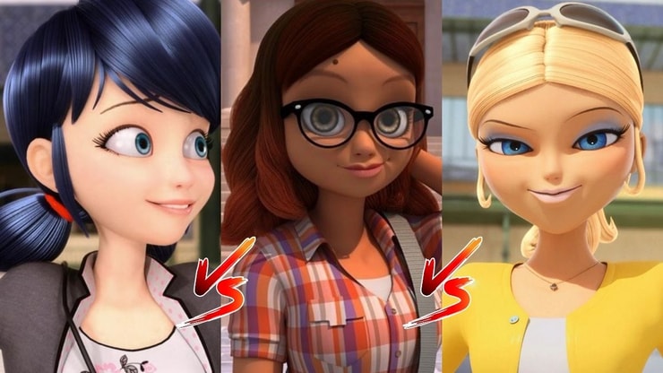 Sondage Miraculous : quelle héroïne te ressemble le plus entre Marinette Dupain-Cheng, Alya Césaire et Chloé Bourgeois ?