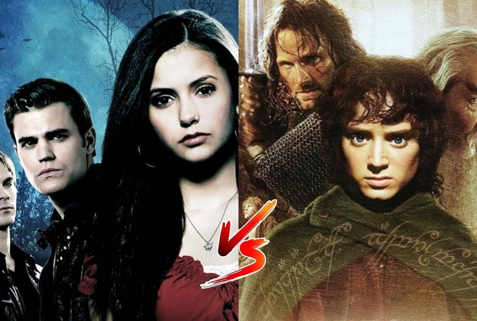 Sondage : tu préfères vivre dans l’univers de The Vampire Diaries ou Le Seigneur des Anneaux ?