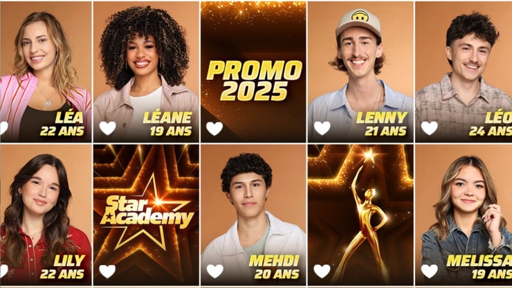 Sondage Star Academy 2025 : qui est ton candidat préféré parmi les 17 nouveaux élèves ?