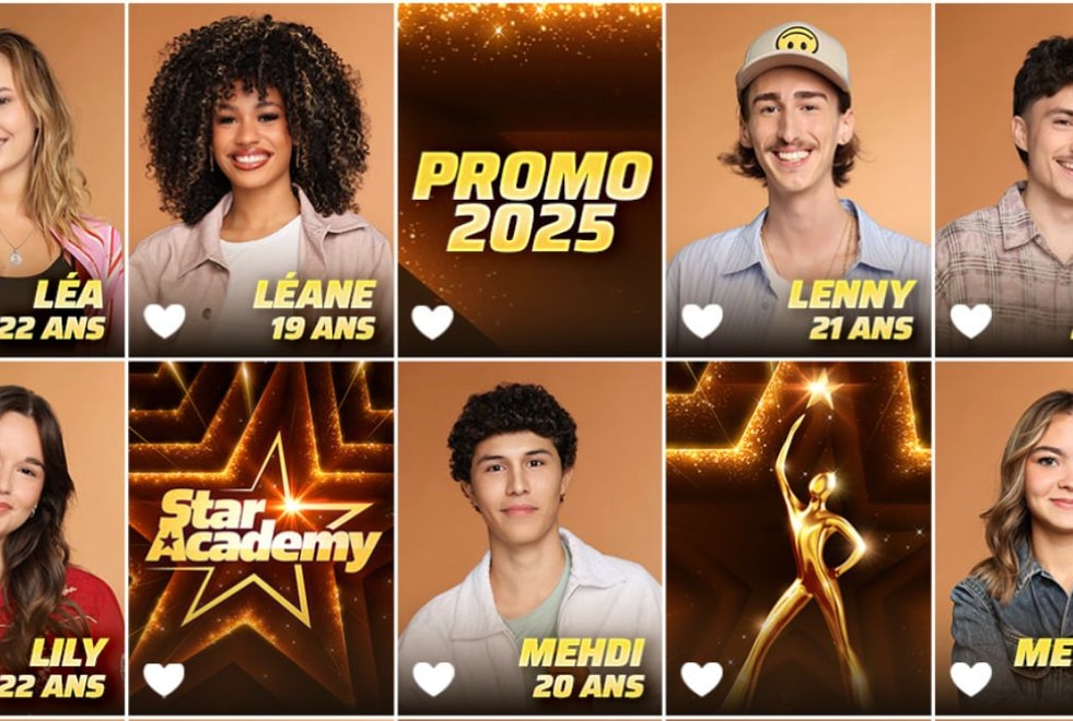 Sondage Star Academy 2025 : qui est ton candidat préféré parmi les 17 nouveaux élèves ?
