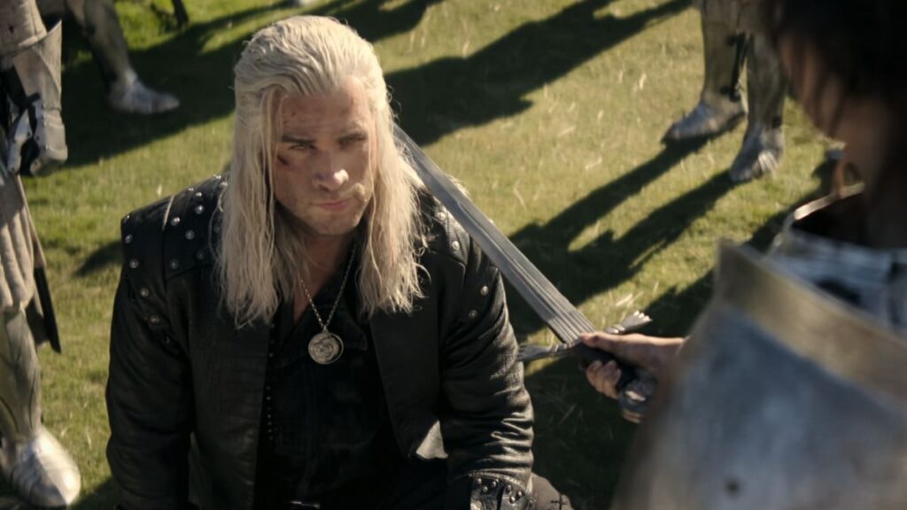 Geralt dans la saison 4 de The Witcher