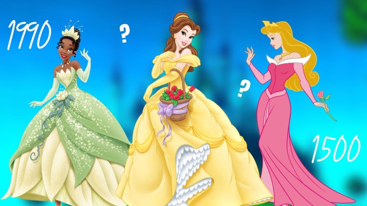 En quelle année ont réellement vécu les princesses Disney ?
