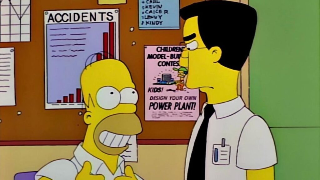 L'ennemi d'Homer, Les Simpson