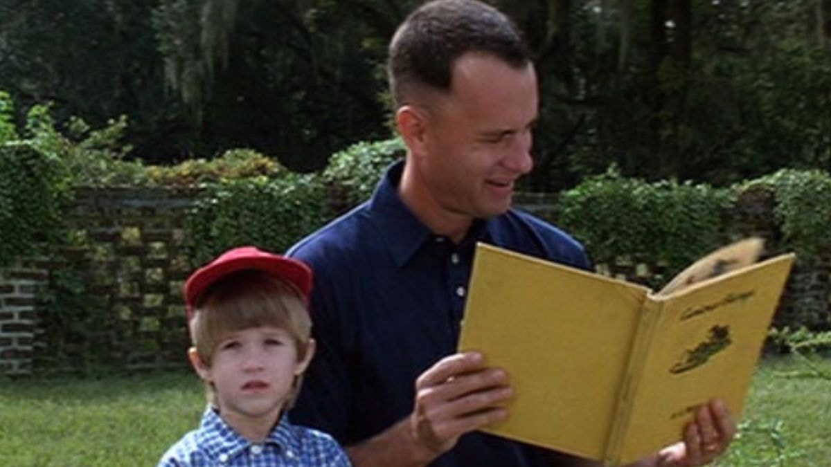Forrest Gump avec son fils Forrest