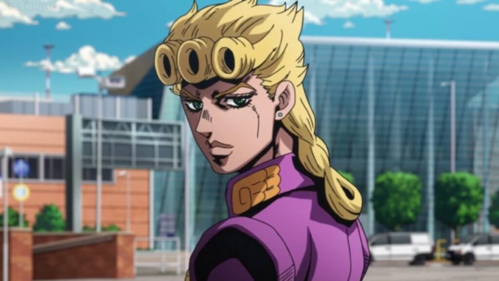Giorno Giovanna dans Jojo's Bizarre Adventure