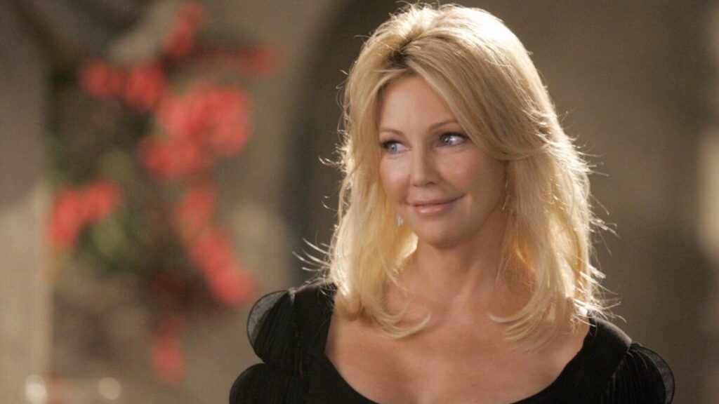 Amanda Woodward (Heather Locklear) dans la série Melrose Place Nouvelle Génération.