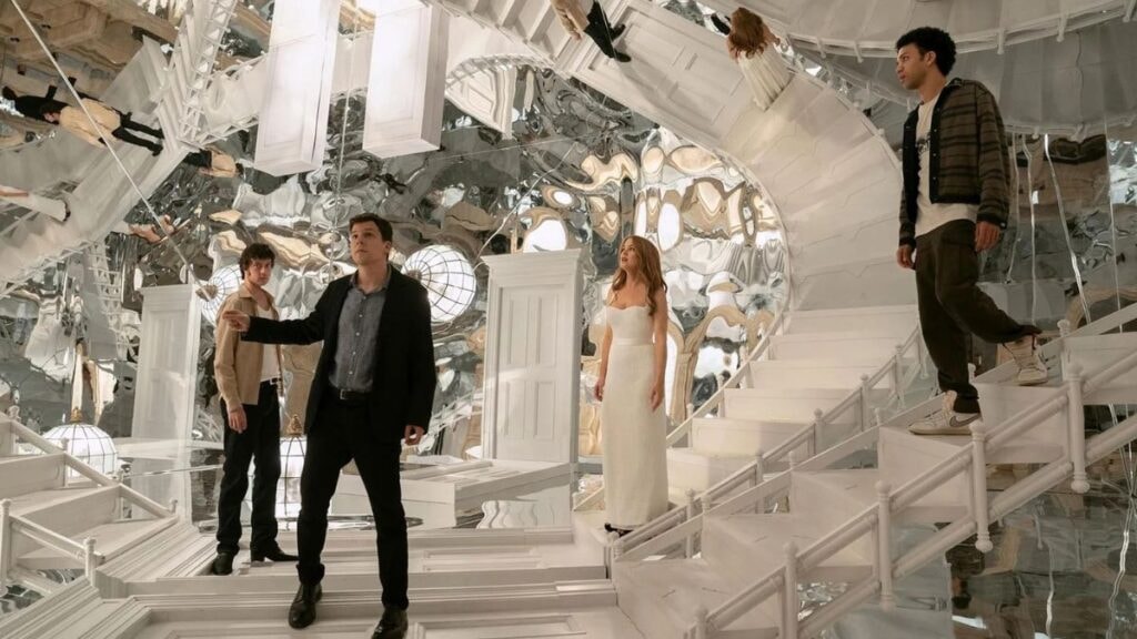 Les magiciens dans la salle de miroirs dans Insaisissables 3