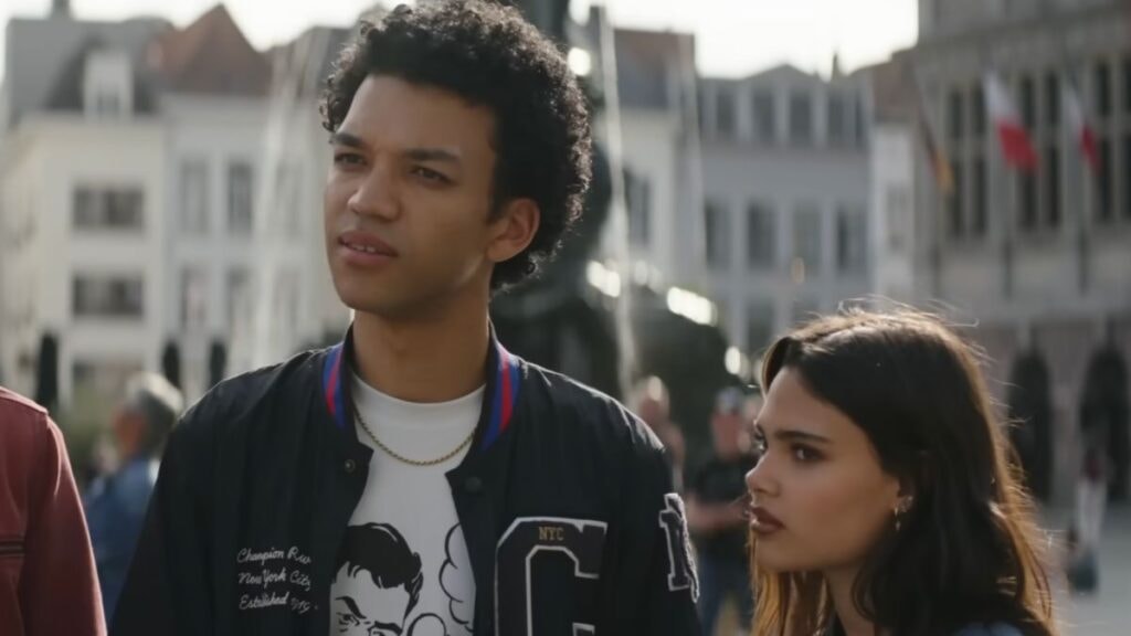 Charlie (Justice Smith) et June (Ariana Greenblatt)  dans Insaisissables 3