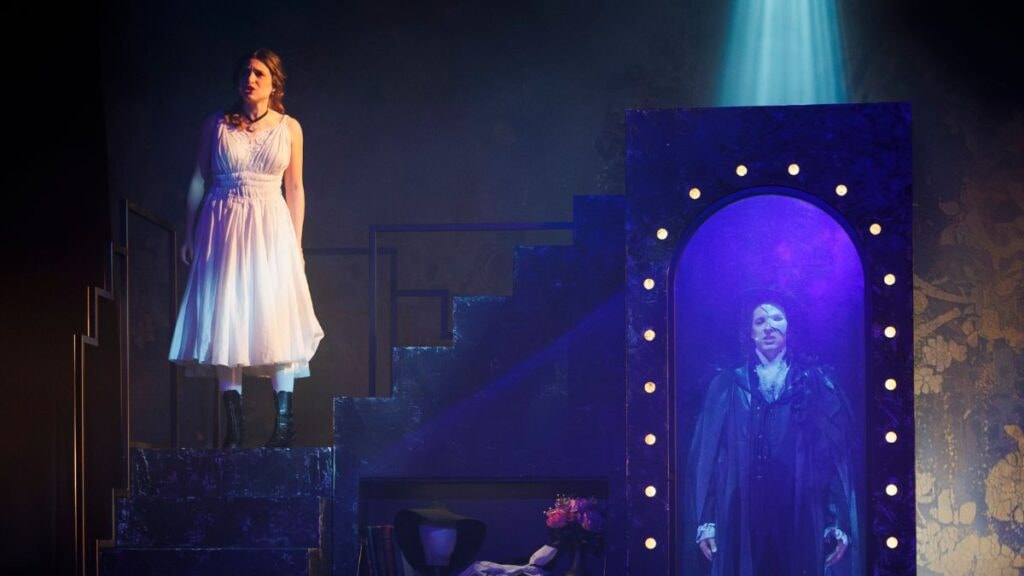 Le fantôme de l'opéra à Paris