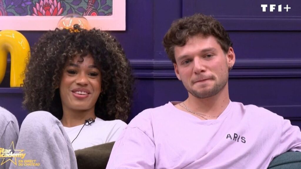 Léane et Théo P de la Star Academy 2025.