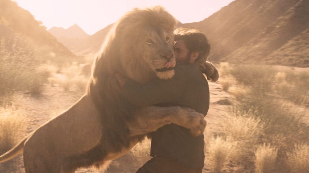lion dans le film Beast