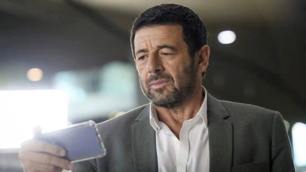 Patrick Bruel dans la série Menace Imminente sur TF1.