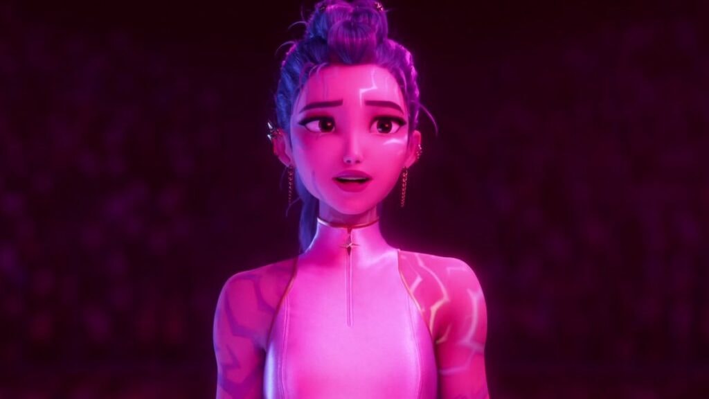 Rumi en démon dans KPop Demon Hunters